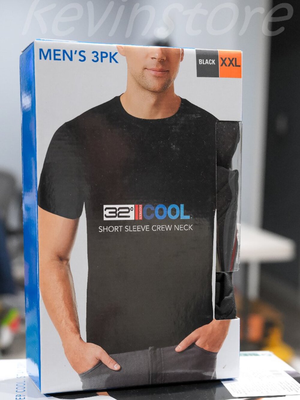 32 Degrees Men's Cool Tee,‎ 3-pack